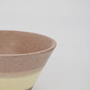 POTEポテミニボウル3色塗分けモカネイビーブラウンベージュ茶ブルー青3色三色塗分けおしゃれかわいいカラフルボウル小付ミニカジュアル