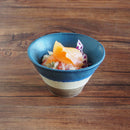 POTEポテミニボウル3色塗分けモカネイビーブラウンベージュ茶ブルー青3色三色塗分けおしゃれかわいいカラフルボウル小付ミニカジュアル