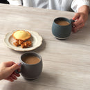塗分けマグカップマグカップコーヒーお茶アッシュブルーアッシュブルーグレージュグレーベージュかわいいカワイイおしゃれオシャレカフェ