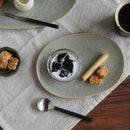 スプーンおしゃれ玄美KAKU角ティースプーン紅茶お茶コーヒースタイリッシュ銀シルバー黒ブラック持ちやすい18-8ステンレス樹脂レストランオシャレ食洗機対応食器カトラリーかっこいいおうち時間