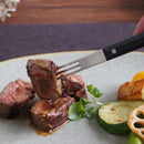 フォークおしゃれ玄美KAKU角デザートフォークスタイリッシュ銀シルバー黒ブラック持ちやすい18-8ステンレス樹脂レストランオシャレ食洗機対応食器カトラリーかっこいいおうち時間