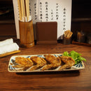 やちむん風さんま皿長角皿29.5cm琉球てぃーだ長皿沖縄南国かりゆし和食器オシャレ賑やかおしゃれプレート安い食器鉢お皿美濃焼おうち時間模様手羽先