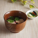 木製羽反汁椀10cｍ漆塗り茶色おわん木木目しるわん味噌汁お吸い物お椀椀和食器