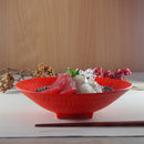 向付 赤 とちり 刺身鉢