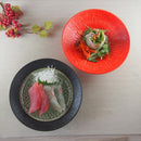 向付 渕黒金線グリーン とちり 刺身鉢