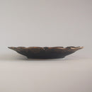 朧 おぼろ 19cm 丸皿 桔梗切込