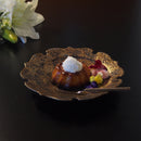 朧 おぼろ 19cm 丸皿 桔梗切込