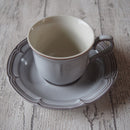 ラフィネ21.5cmスープ＆パスタ皿スモークホワイト/アンティークブルー/ヴィンテージレッドスープ皿パスタ皿皿お皿食器レトロアンティーク白青赤水色おしゃれビンテージランチカフェかっこいい高級パスタ皿古めかしい