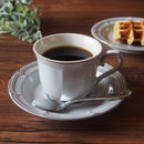 ラフィネ21.5cmスープ＆パスタ皿スモークホワイト/アンティークブルー/ヴィンテージレッドスープ皿パスタ皿皿お皿食器レトロアンティーク白青赤水色おしゃれビンテージランチカフェかっこいい高級パスタ皿古めかしい