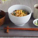 うどん親子丼どんぶり白磁のまあるいどんぶり大かわいいカワイイどんぶり丸い丸型ポーセラーツ白い食器白磁おしゃれオシャレ真っ白無地カフェレストランシンプルおうちカフェおうち時間