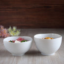 うどん親子丼どんぶり白磁のまあるいどんぶり大かわいいカワイイどんぶり丸い丸型ポーセラーツ白い食器白磁おしゃれオシャレ真っ白無地カフェレストランシンプルおうちカフェおうち時間