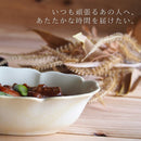 【ギフト箱入り】HANAオーバルボウル2点セット母の日父の日ギフトプレゼント箱入り箱ギフトボックス鉢ボウル深鉢深皿オーバル楕円花型花華はな白ホワイトカレーシチューおしゃれかわいい可愛い日本製