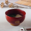 【アウトレット込み】汁椀丸カット根来曙雑煮赤黒朱おわん和食器汁椀木木目正月お正月おぞうにお雑煮しるわん味噌汁お吸い物お椀椀千筋みそ汁味噌汁椀