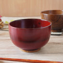 お正月【アウトレット込み】雑煮多用丼12.8cm根来曙赤黒朱おわんお雑煮おぞうに豚汁正月和食器汁椀どんぶり丼木木目しるわん味噌汁お椀椀みそ汁味噌汁椀