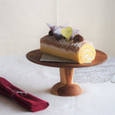 お皿木ケーキスタンドLΦ約27cmチーク（ウレタン塗）木カフェおしゃれオシャレレストランキッチン用品業務用ディナービュッフェパーティーおうちカフェおうち時間