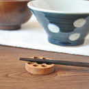 【5個セット】【送料無料】【ネコポス】箸置き木製れんこん4cm蓮根縁起物木ウッドチークチーク材ブラウン茶色カフェナチュラルオーガニックかわいいおしゃれモダン