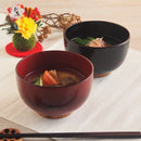 お正月【アウトレット込み】雑煮多用丼12.8cm根来曙赤黒朱おわんお雑煮おぞうに豚汁正月和食器汁椀どんぶり丼木木目しるわん味噌汁お椀椀みそ汁味噌汁椀