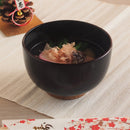 お正月【アウトレット込み】雑煮多用丼12.8cm根来曙赤黒朱おわんお雑煮おぞうに豚汁正月和食器汁椀どんぶり丼木木目しるわん味噌汁お椀椀みそ汁味噌汁椀