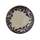 やちむん風 琉球 るり 唐草 7.0皿