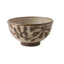 やちむん風 どんぶり 琉球 サビ 唐草六兵衛5.5高ハマ丼