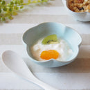 小鉢 ゆらり9cm ホワイト イエロー ブルー