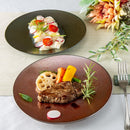 クリスタル 22cm プレート