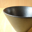 16.5cm スリム ラーメンボウル エボニー