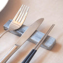 【ネコポス】大理石 カトラリーレスト  11cm