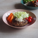 ナチュラルカラー パスタ皿 20cm グリーン/ネイビー/ ベージュ/ピンク