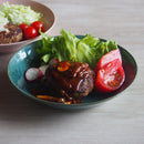 ナチュラルカラー パスタ皿 20cm グリーン/ネイビー/ ベージュ/ピンク