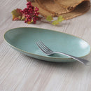 シーヴァ ミント オーバル ボウル 24.5cm