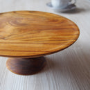 お皿 木ケーキスタンド M Φ約21cm チーク