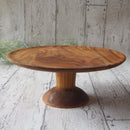 お皿 木ケーキスタンド L Φ約27cm チーク