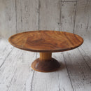 お皿 木ケーキスタンド M Φ約21cm チーク