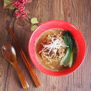 レッド 赤 担々麺 ラーメン どんぶり