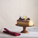 お皿 木ケーキスタンド M Φ約21cm チーク