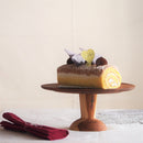お皿 木ケーキスタンド L Φ約27cm チーク