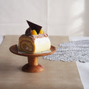 お皿 木ケーキスタンド S Φ約16.5cm チーク