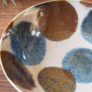 やちむん風 ドット ボウル 14.5cm 琉球どっと ピンクどっと/ブルーどっと/染付白ヌキ丸紋