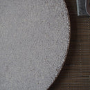 飛白  26cm 平丸皿