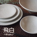 飛白  26cm 平丸皿