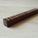 ウッド カトラリーレスト 9cm ダークブラウン ウォールナット