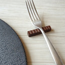 ウッド箸置き 5cm ダークブラウン