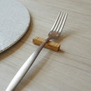 ウッド箸置き 5cm ライトブラウン