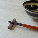 ウッド箸置き 5cm ダークブラウン