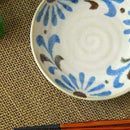 やちむん風 和食器 取り皿 和風軽量16.5cm丸皿   5寸 琉球てぃーだ