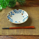 やちむん風 和食器 取り皿 和風軽量16.5cm丸皿   5寸 琉球てぃーだ