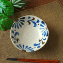 やちむん風 16.5cm浅鉢  5寸 琉球てぃーだ 和風軽量