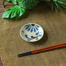 やちむん風 小皿 丸 琉球てぃーだ