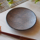 銘々皿 4.5寸 アース波紋